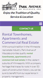 Mobile Screenshot of parkavenueofwayzata.com